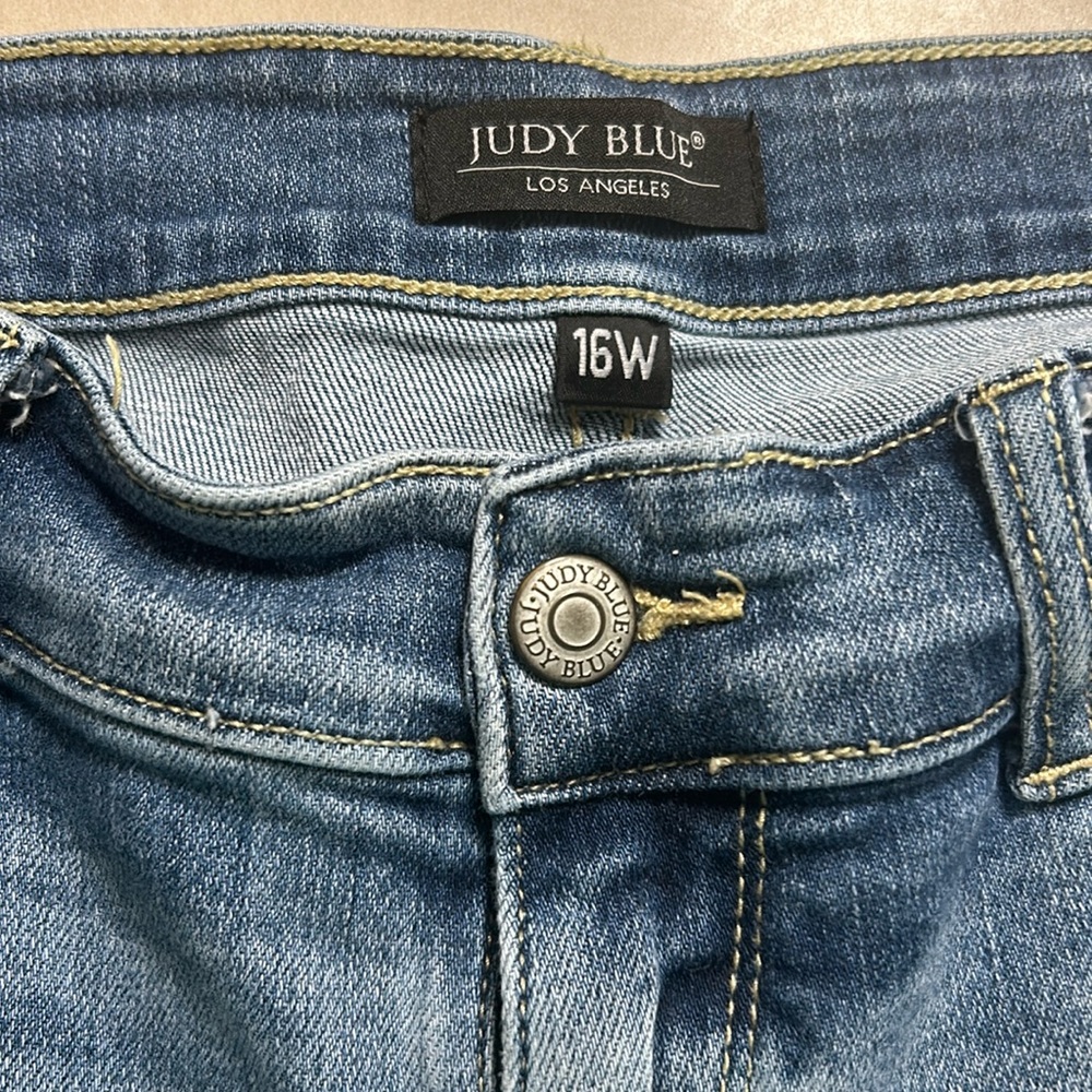 Judy Blue Boyfriend Jeans Blue Casual Fit